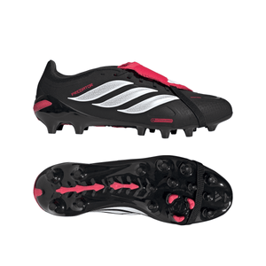 adidas Predator League Fold Over Tongue AG 'Core Black Cloud White Lucid Red'