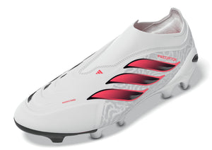 adidas Predator League Laceless FG 'Cloud White Solar Turbo'