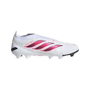 adidas Predator League Laceless FG 'Cloud White Solar Turbo'