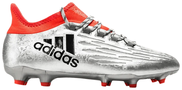 Adidas X 16.2 FG 'Silver Metallic Red'