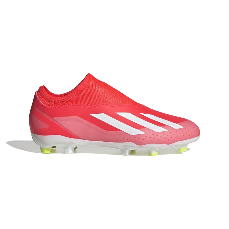 Adidas X Crazyfast League Laceless FG J 'Energy Citrus Pack'