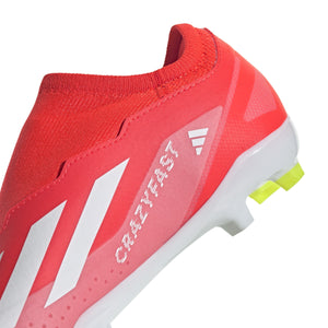 Adidas X Crazyfast League Laceless FG J 'Energy Citrus Pack'