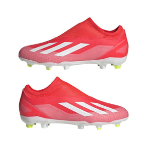 Adidas X Crazyfast League Laceless FG J 'Energy Citrus Pack'
