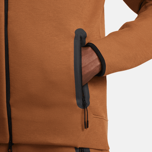 Nike Sportswear Tech Fleece Windrunner Full Zip Hoodie 'Light British Tan/Black'