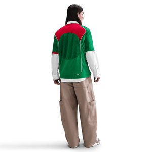Nike T90 Dri-Fit Soccer Jersey 'Classic Green/Sport Red/White/White'