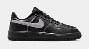 Nike Force 1 Low LV8 3 PS 'Black/Black/Black/Wolf Grey'