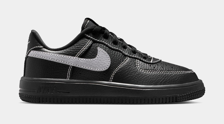 Nike Force 1 Low LV8 3 PS 'Black/Black/Black/Wolf Grey'