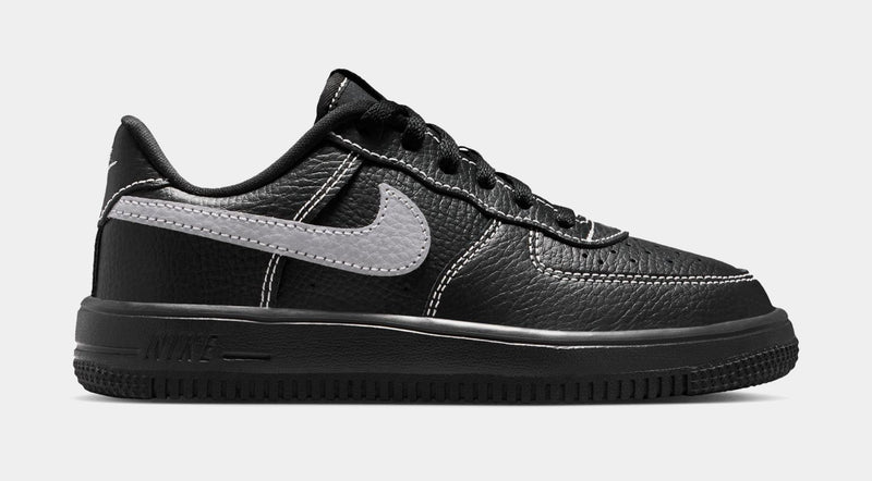 Nike Force 1 Low LV8 3 PS 'Black/Black/Black/Wolf Grey'