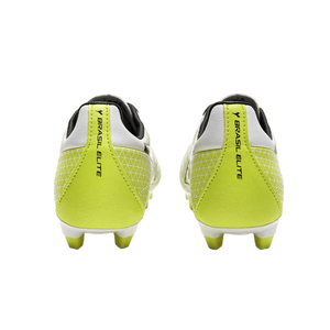 Diadora Brasil Elite GR LT LP12 'White Fluorescent Yellow'