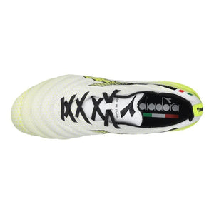 Diadora Brasil Elite Tech GR Made in Italy LPX 'White Yellow Fluorescent'