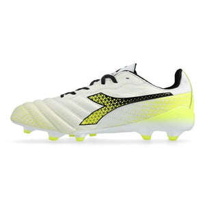 Diadora Brasil Elite Tech GR Made in Italy LPX 'White Yellow Fluorescent'