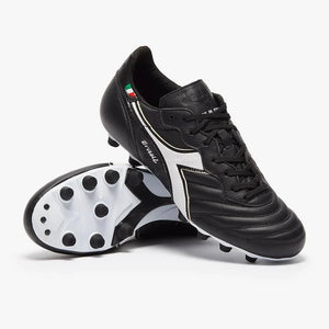 Diadora Brasil Made in Italy OG LT+ MDPU 'Black White'
