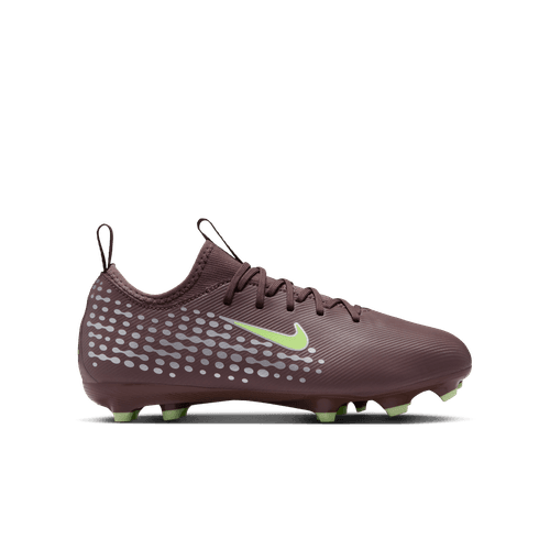 Nike Jr. Mercurial Vapor 16 Academy "Kylian Mbappé" ' Multi-Ground Low-Top GS 'Plum Eclipse/Metallic Silver'