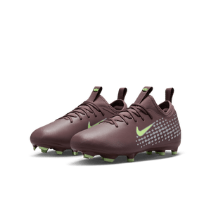 Nike Jr. Mercurial Vapor 16 Academy "Kylian Mbappé" ' Multi-Ground Low-Top GS 'Plum Eclipse/Metallic Silver'