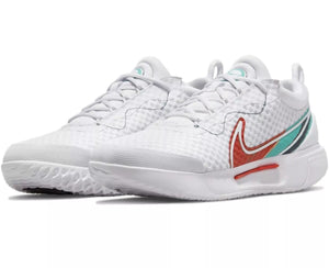 NikeCourt Zoom Pro 'White Washed Teal Red'