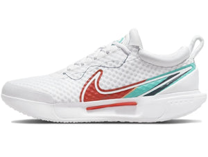 NikeCourt Zoom Pro 'White Washed Teal Red'
