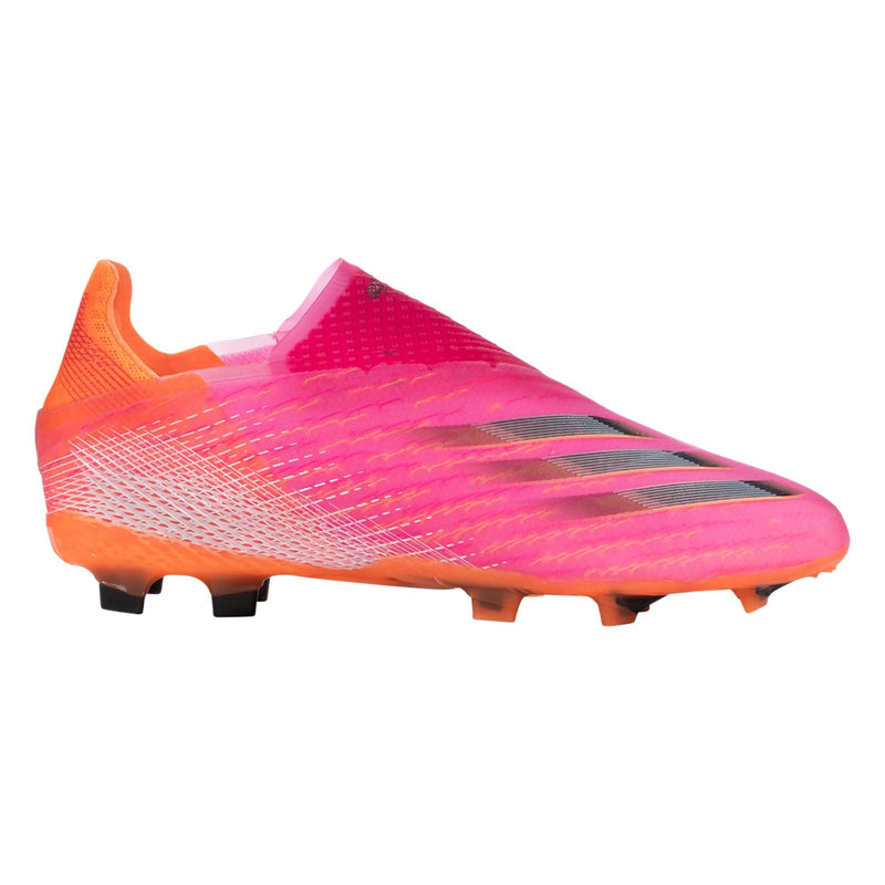 Adidas X Ghosted+ Laceless FG J 'Shock Pink'