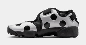 Nike Wmns Air Rift 'Polka Dots Black Metallic Silver'