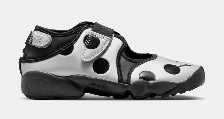 Nike Wmns Air Rift 'Polka Dots Black Metallic Silver'