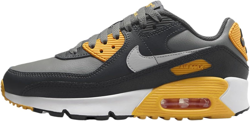 Nike Air Max 90 GS 'Smoke Grey/Anthracite/White/Light Smoke Grey'