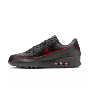 Nike Air Max 90 Premium 'Iron Grey University Red'