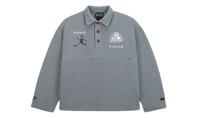 Nike ACG x CPFM Long-Sleeve Polo 'Grey'