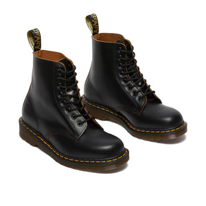 Dr. Martens 1460 Vintage Made In England Lace Up Boot 'Black Quilon'