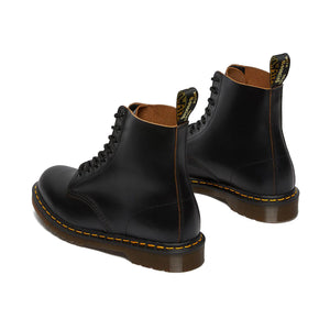 Dr. Martens 1460 Vintage Made In England Lace Up Boot 'Black Quilon'
