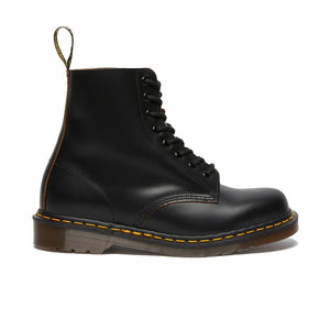 Dr. Martens 1460 Vintage Made In England Lace Up Boot 'Black Quilon'