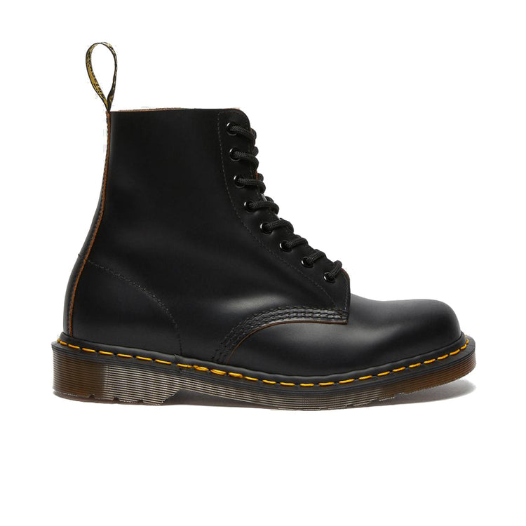 Dr. Martens 1460 Vintage Made In England Lace Up Boot 'Black Quilon'