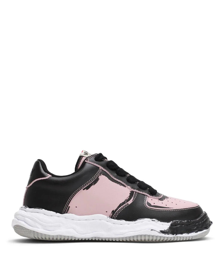 Maison Mihara Yasuhiro Wayne OG Sole Printed Leather Low 'Black Pink'