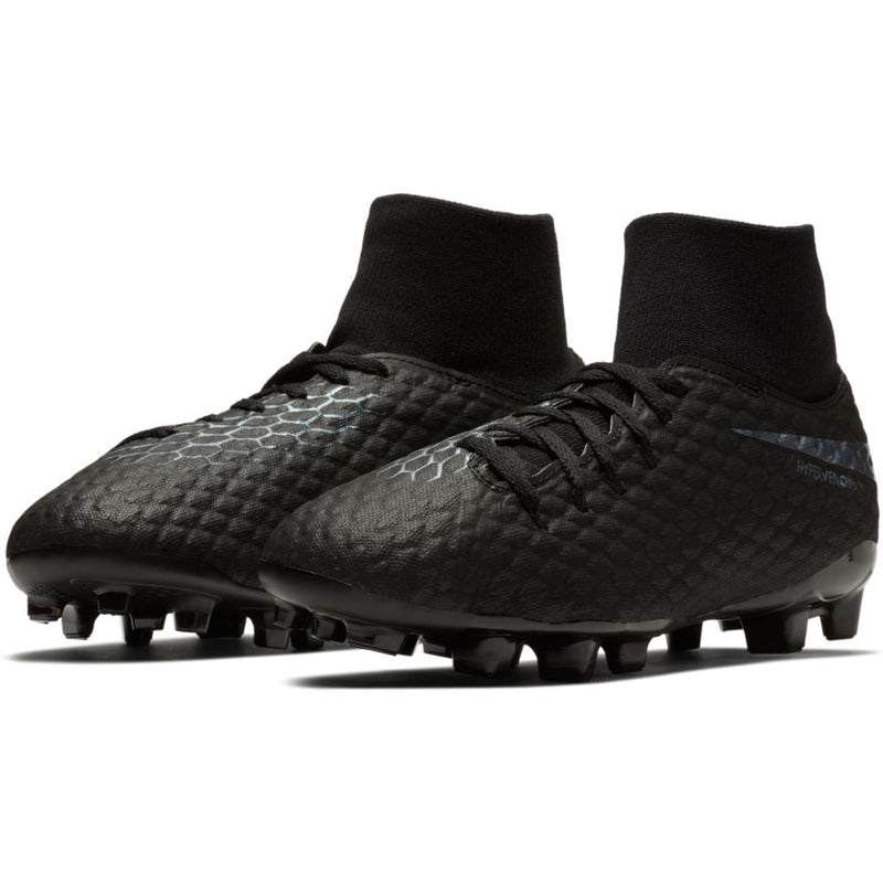 Nike Hypervenom 3 Academy DF FG GS 'Black'