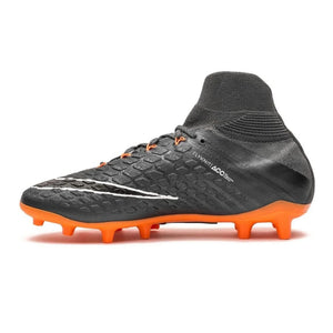 Nike Hypervenom 3 Elite DF FG GS 'Dark Grey Total Orange'