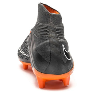 Nike Hypervenom 3 Elite DF FG GS 'Dark Grey Total Orange'