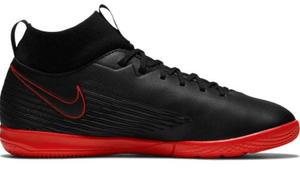 Nike Mercurial Superfly 7 Academy IC GS 'Black Chile Red'