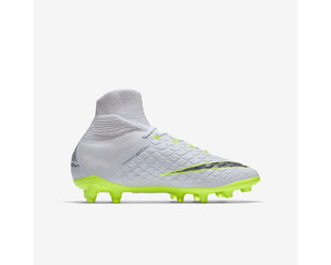 Nike Hypervenom Phantom 3 Elite DF FG GS 'White Volt'