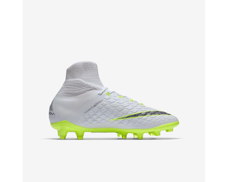 Nike Hypervenom Phantom 3 Elite DF FG GS 'White Volt'