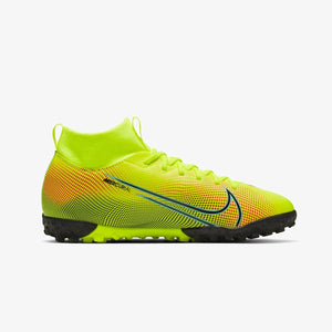 Nike Mercurial Superfly 7 Academy MDS TF PS 'Lemon Venom Aurora'