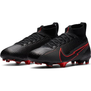 Nike Mercurial Superfly 7 Elite FG GS 'Chile Red Pack - Black'