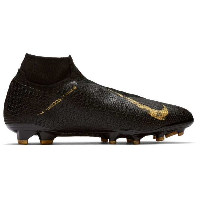 Nike Phantom Vision Elite DF FG 'Black Metallic Vivid Gold'