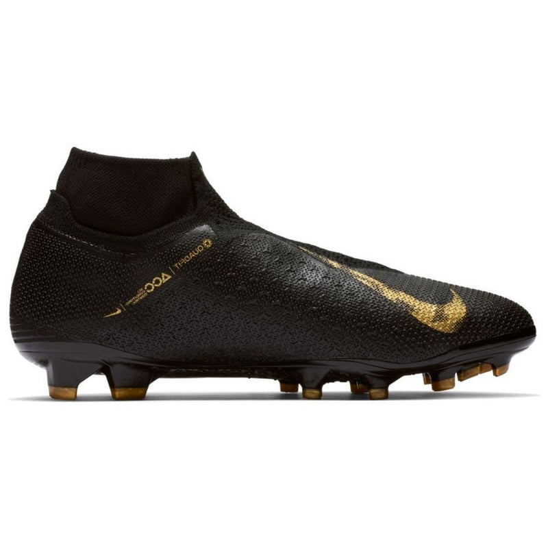 Nike Phantom Vision Elite DF FG 'Black Metallic Vivid Gold'