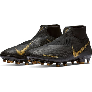 Nike Phantom Vision Elite DF FG 'Black Metallic Vivid Gold'