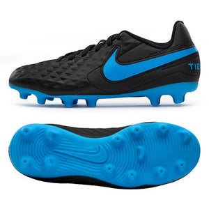 Nike Tiempo Legend 8 Club MG GS 'Black Blue Hero'