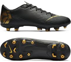 Nike Mercurial Vapor 12 Academy FG MG 'Black Metallic Gold'