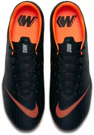 Nike Mercurial Vapor 12 FG 'Black Total Orange'