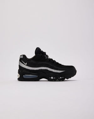 Nike Air Max 95 GS 'Black Metallic Silver'