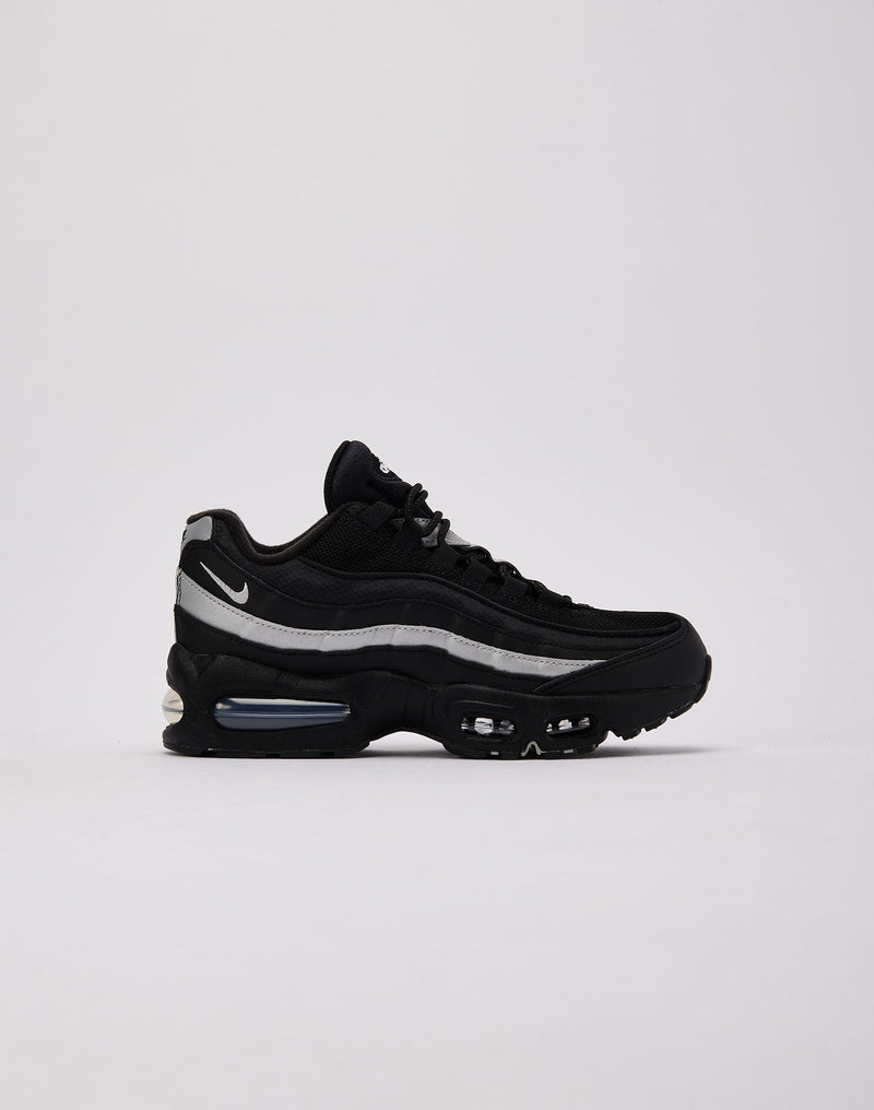 Nike Air Max 95 GS 'Black Metallic Silver'