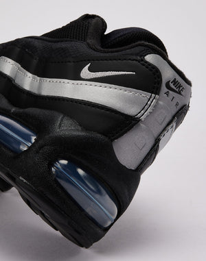 Nike Air Max 95 GS 'Black Metallic Silver'