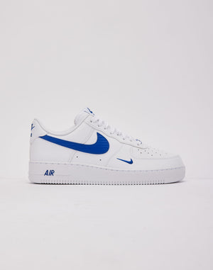 Nike Air Force 1 Low '07 'Carbon Fiber Swoosh - White Game Royal'