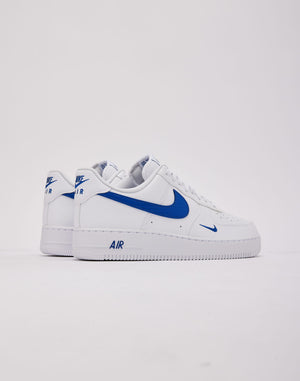 Nike Air Force 1 Low '07 'Carbon Fiber Swoosh - White Game Royal'